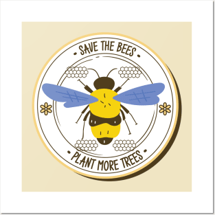 Save The Bees Posters and Art